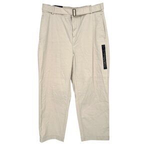 Banana Republic Ultra High-Rise Authentic Chino Pants Beige Size 14 NWT